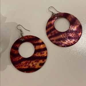 Vintage Mother of Pearl Earrings